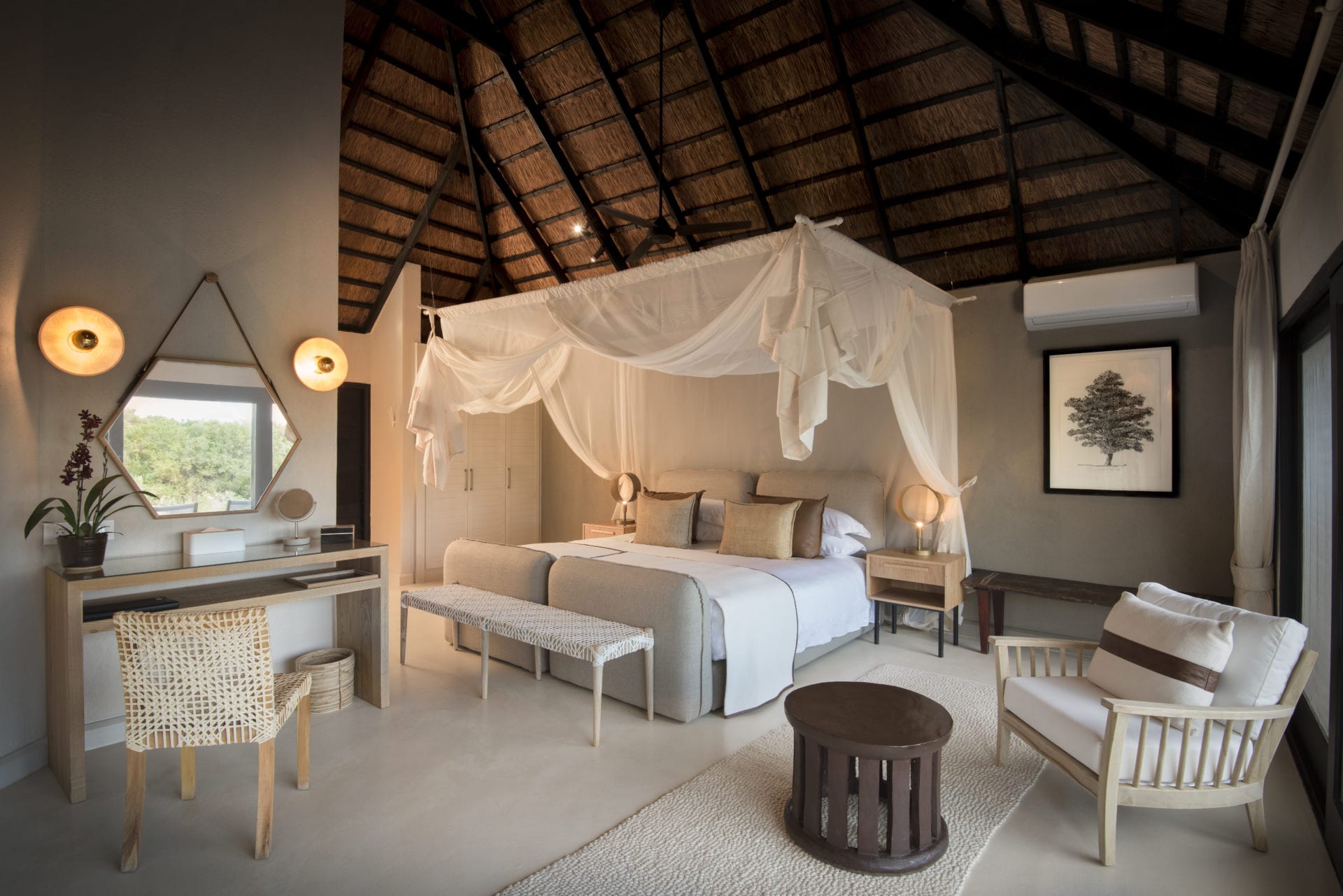 Lion Sands River Lodge 3 Luxury Suite Bedroom Interior